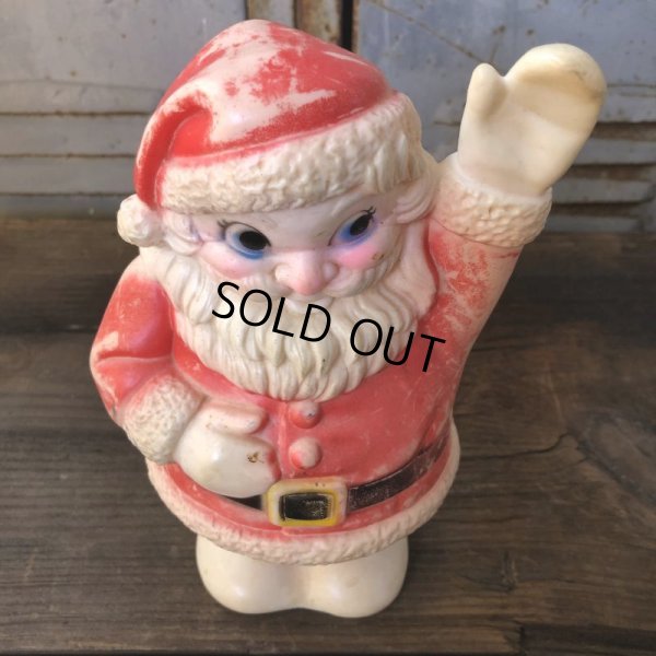 画像5: Vintage Santa Claus Rubber Doll 21cm (T544)