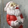 画像7: Vintage Santa Claus Rubber Doll 12.5cm (T543)
