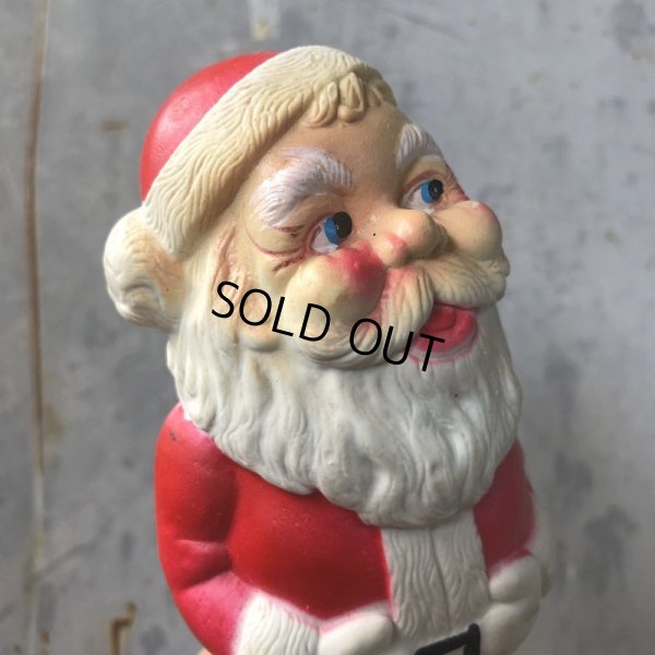 画像7: Vintage Santa Claus Rubber Doll 13cm (T542)