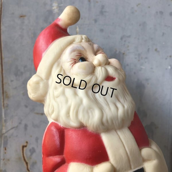 画像7: Vintage Santa Claus Rubber Doll 20cm (T539)