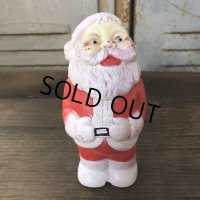 Vintage Santa Claus Rubber Doll 12.5cm (T543)