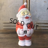 Vintage Santa Claus Rubber Doll 19.5cm (T540)