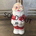 Vintage Santa Claus Rubber Doll 13cm (T542)