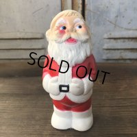 Vintage Santa Claus Rubber Doll 13cm (T542)