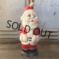 Vintage Santa Claus Rubber Doll 20cm (T539)