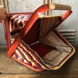 画像8: 40s Vintage Grocery Store Shopping Canvas Basket  (T551)