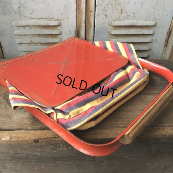 画像7: 40s Vintage Grocery Store Shopping Canvas Basket  (T551)