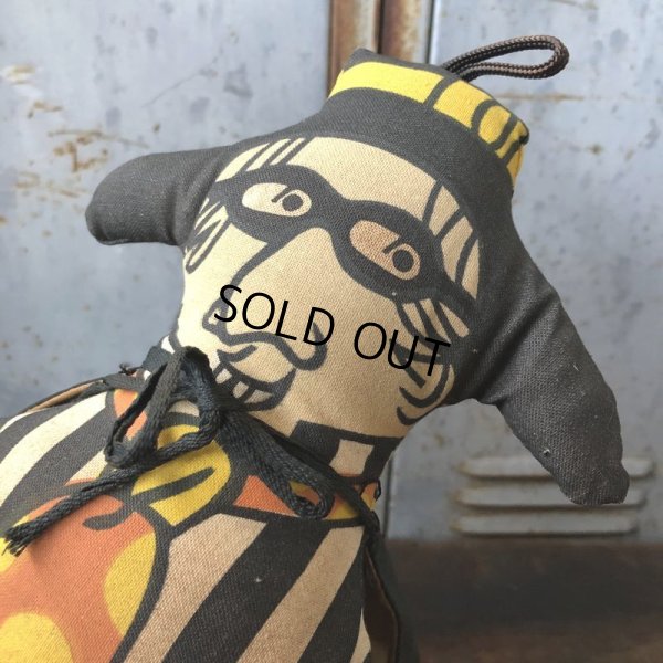 画像4: 70s Vintage McDonald's Pillow Cloth Doll Hamburglar (T560)