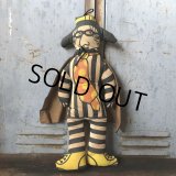 70s Vintage McDonald's Pillow Cloth Doll Hamburglar (T560)
