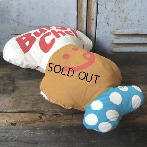 画像3: 70s Vintage Pillow Cloth Doll Burger Chef (T561)