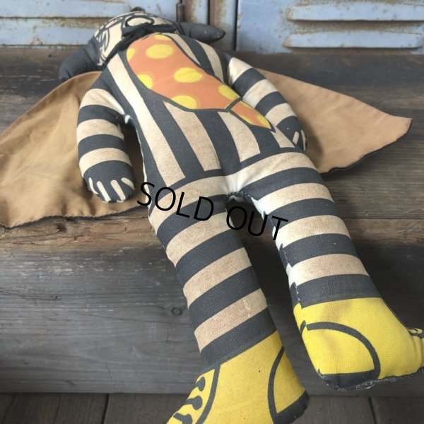 画像6: 70s Vintage McDonald's Pillow Cloth Doll Hamburglar (T560)