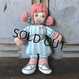 Vintage Pillow Cloth Doll Wendys (T558)