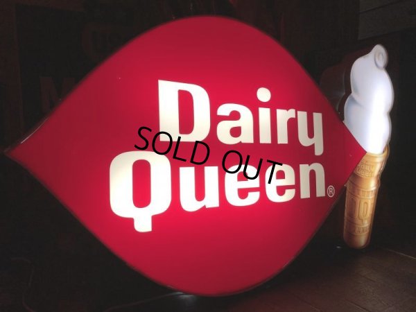 画像19: Vintage Large Dairy Queen Lighted Cone Logo Sign (T565)