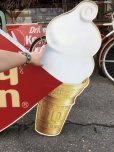 画像15: Vintage Large Dairy Queen Lighted Cone Logo Sign (T565)