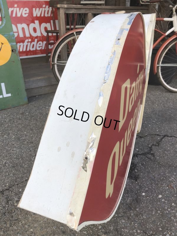 画像8: Vintage Large Dairy Queen Lighted Cone Logo Sign (T565)