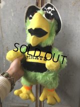 70s Vintage MLB Pittsburgh Pirates Parrot Doll 41cm (T564)