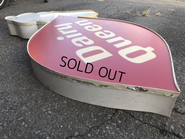 画像11: Vintage Large Dairy Queen Lighted Cone Logo Sign (T565)