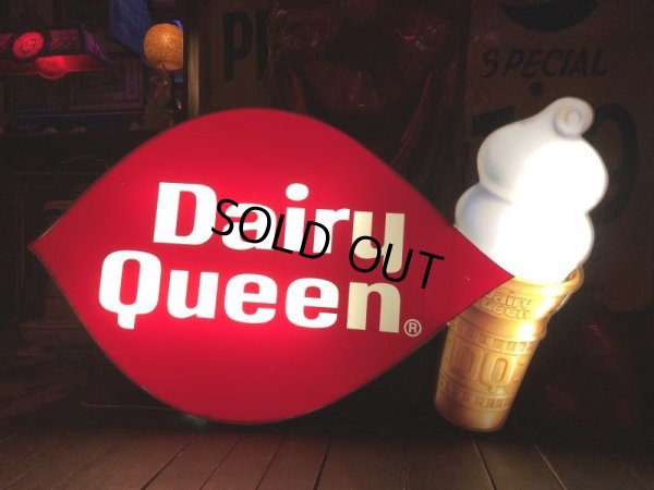 画像20: Vintage Large Dairy Queen Lighted Cone Logo Sign (T565)
