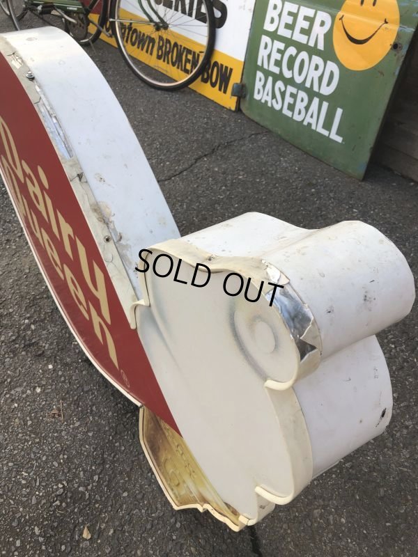 画像7: Vintage Large Dairy Queen Lighted Cone Logo Sign (T565)