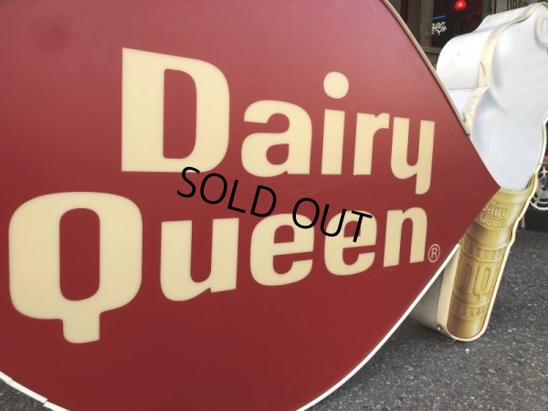 画像5: Vintage Large Dairy Queen Lighted Cone Logo Sign (T565)