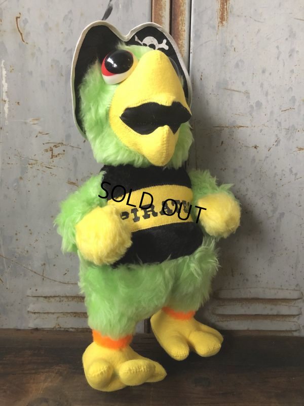 画像3: 70s Vintage MLB Pittsburgh Pirates Parrot Doll 41cm (T564)