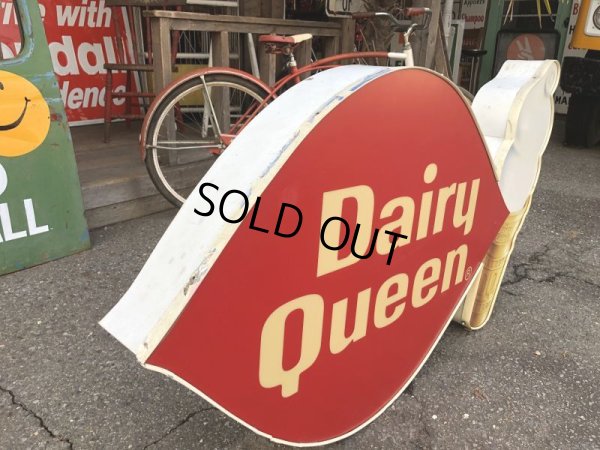 画像3: Vintage Large Dairy Queen Lighted Cone Logo Sign (T565)