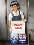 画像1: Vintage Dutch Boy Paint Store Display Life Size Cardboard Sign (T566) (1)