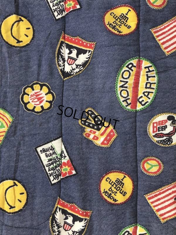 画像13: Vintage Smiley Face Hippie Sleeping Bag nice color (T567)