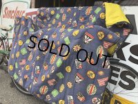 Vintage Smiley Face Hippie Sleeping Bag nice color (T567)