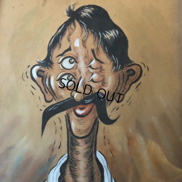 画像9: Vintage Drunkenman Double Vision Four Eyes 4 Eyed ART w/frame (T568)