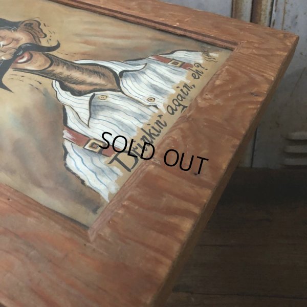 画像4: Vintage Drunkenman Double Vision Four Eyes 4 Eyed ART w/frame (T568)