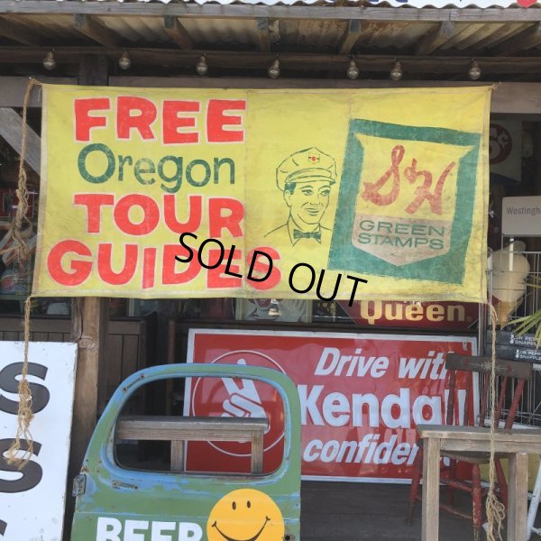 画像10: Vintage Advertising S&H Green Stamps Store Display Banner (T569)