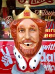 画像1: 70s Vintage Burger King Helium Balloon Tank Head (T570) (1)