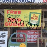 Vintage Advertising S&H Green Stamps Store Display Banner (T569)