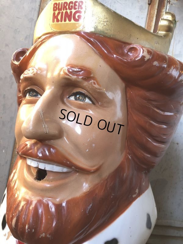 画像10: 70s Vintage Burger King Helium Balloon Tank Head (T570)