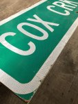 画像3: Vintage Road Sign COX CRK RD (T577)