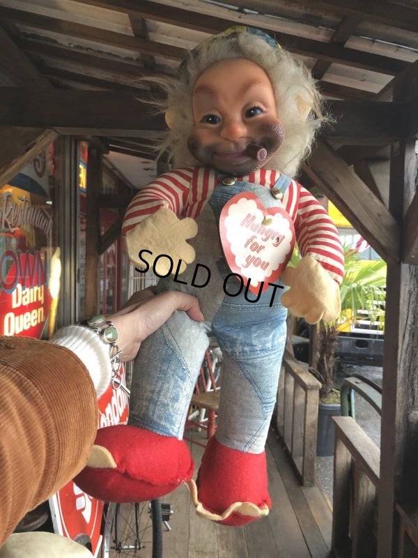 画像9: Vintage Rushton Hobo Rubber Face Valentine Doll (T564)