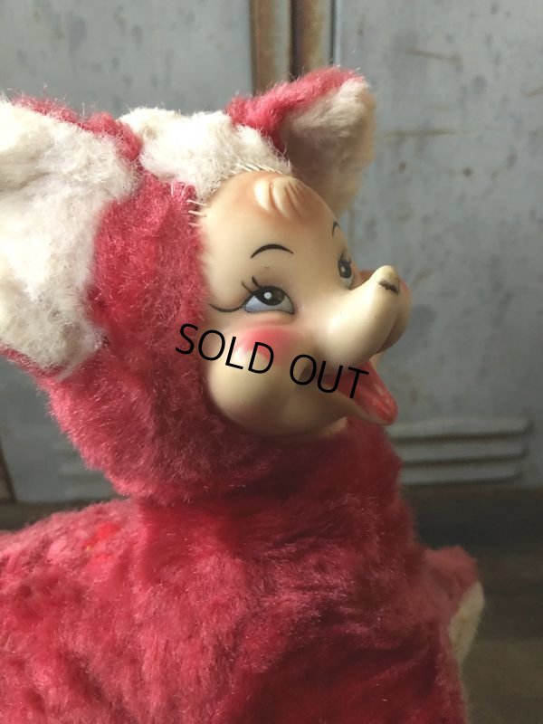 画像9: Vintage Rubber Face Doll Red Fox (T561)