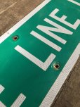 画像4: Vintage Road Sign STATE LINE LN (T578)