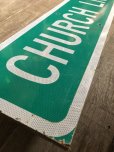 画像3: Vintage Road Sign CHURCH LN (T576)