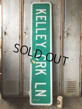 Vintage Road Sign KELLEY CRK LN (T575)