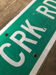 画像4: Vintage Road Sign COX CRK RD (T577)