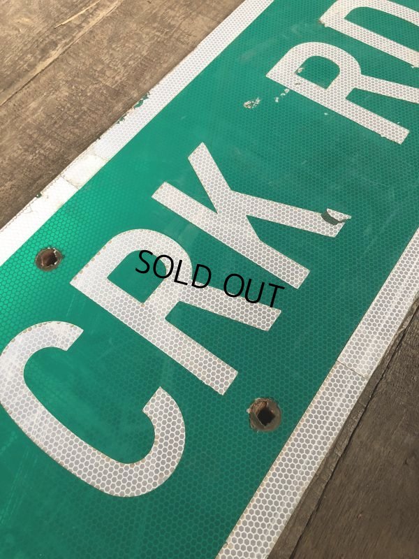 画像4: Vintage Road Sign COX CRK RD (T577)