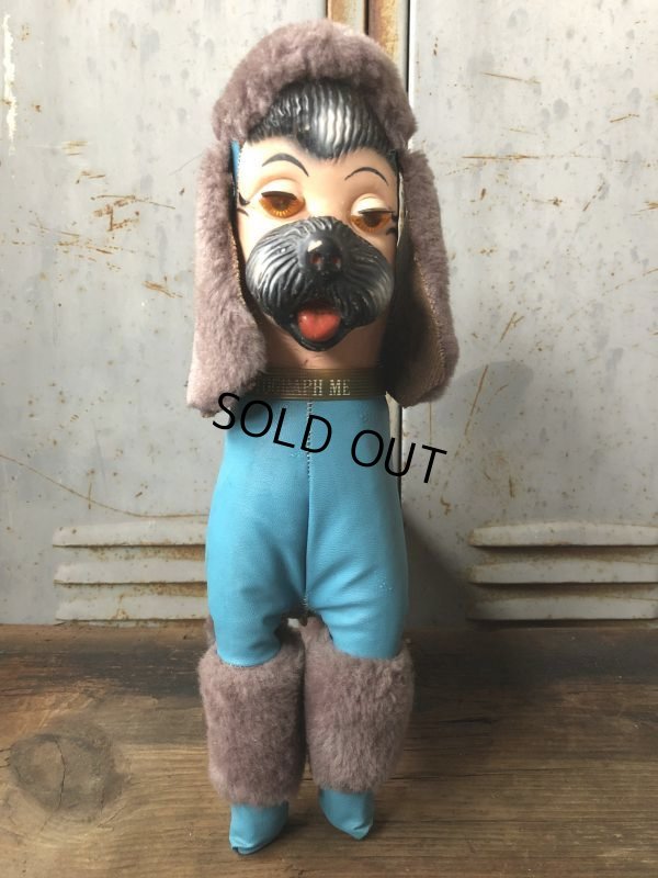 画像2: Vintage Rubber Face Doll Poodle (T562)