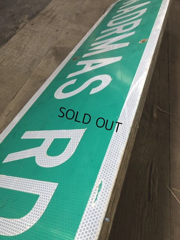 画像7: Vintage Road Sign KADRMAS RD (T573)