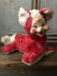 画像1: Vintage Rubber Face Doll Red Fox (T561) (1)