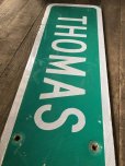 画像5: Vintage Road Sign THOMAS CRK RD (T579)