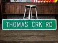 画像7: Vintage Road Sign THOMAS CRK RD (T579)
