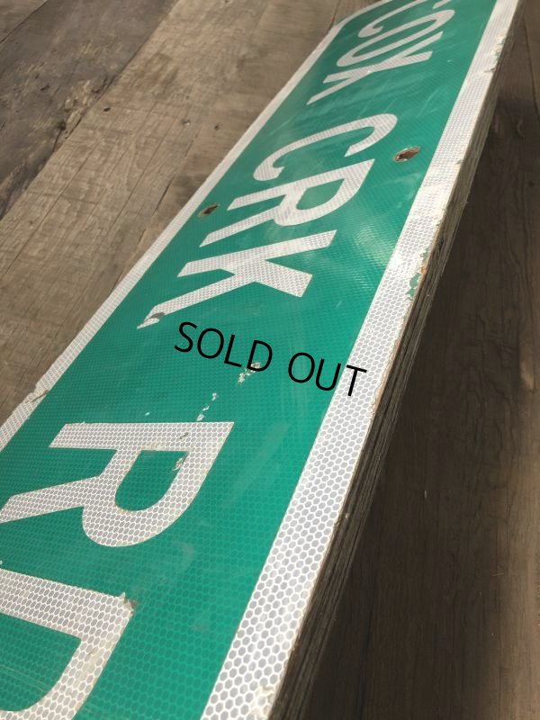 画像6: Vintage Road Sign COX CRK RD (T577)