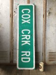 画像1: Vintage Road Sign COX CRK RD (T577) (1)